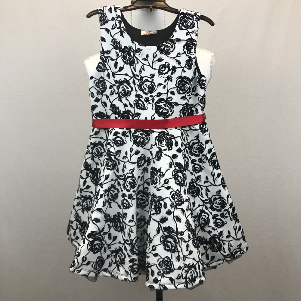 Knitworks • Girls 6X • Gorgeous Floral Dress